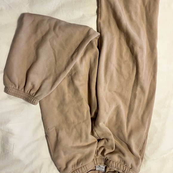 Aritzia Sweatfleece Joggers - Tan - Picture 2 of 2